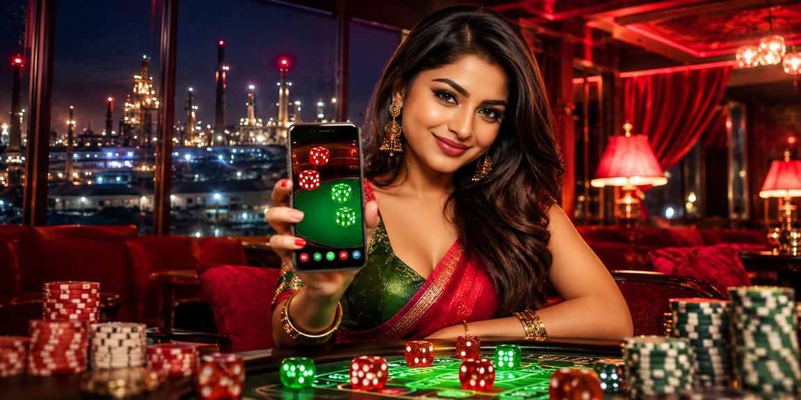বাংলাদেশের নারায়ণগঞ্জে একটি লাইভ গেম টেবিলের দৃশ্য